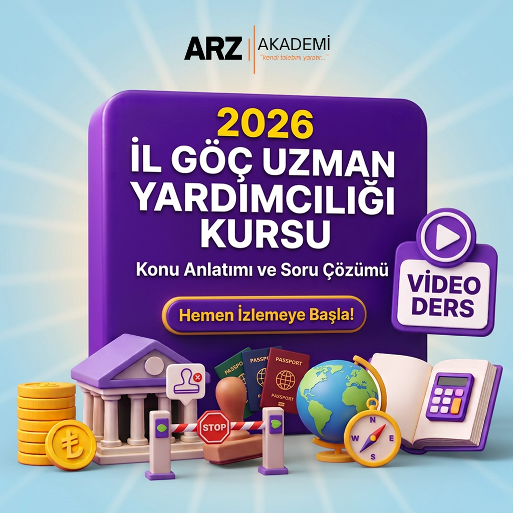 İL GÖÇ UZMAN YARDIMCILIĞI VİDEO DERS
