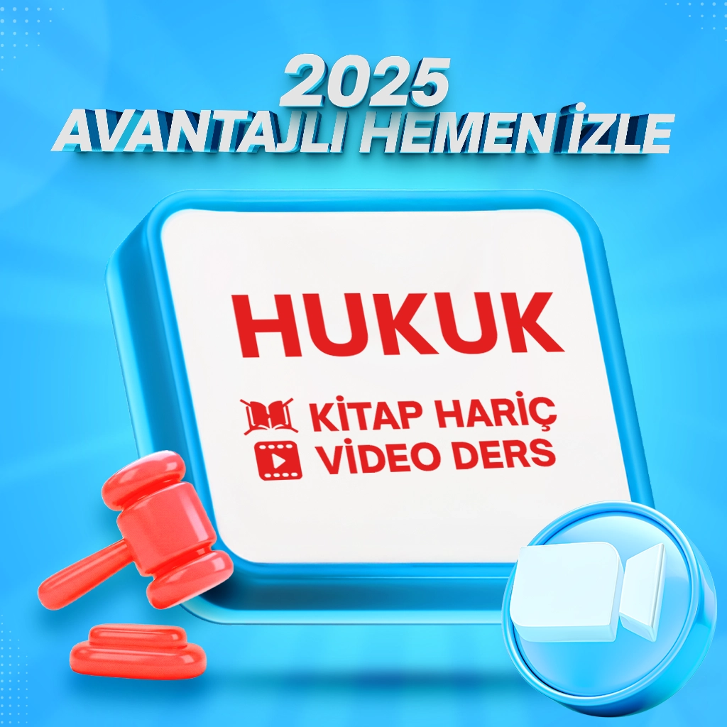 2025 KPSS ALAN BİLGİSİ (VİDEO DERS) HUKUK KİTAP HARİÇ