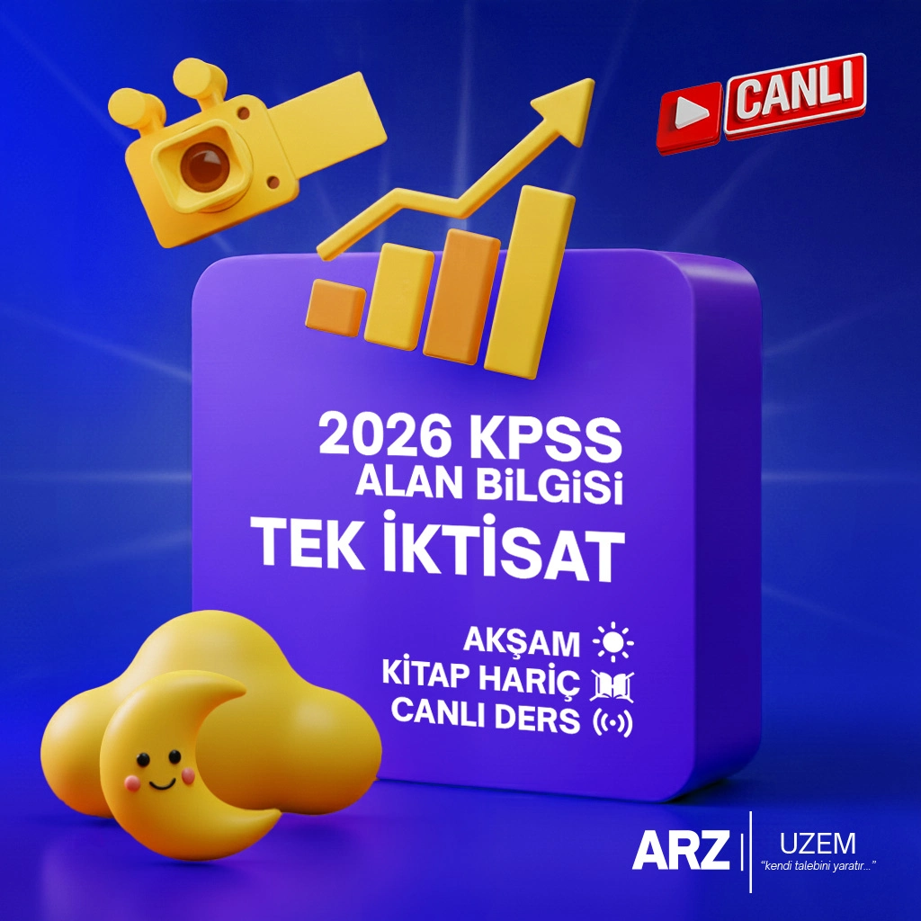 2026 KPSS ALAN BİLGİSİ (CANLI DERS) TEK İKTİSAT AKŞAM KİTAP HARİÇ